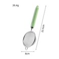 thumbnail image 3 of Yaoyar 304 Stainless Steel Spoon Strainer Spoon Milk Strainer Oil Leakage Household Fishing Noodles Spoon Under $5, 3 of 4