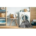 thumbnail image 2 of Ahgly Company Tapis d'Intérieur Lavables en Machine, Rectangle Transitionnel Gris Foncé, 5' x 7', 2 of 7