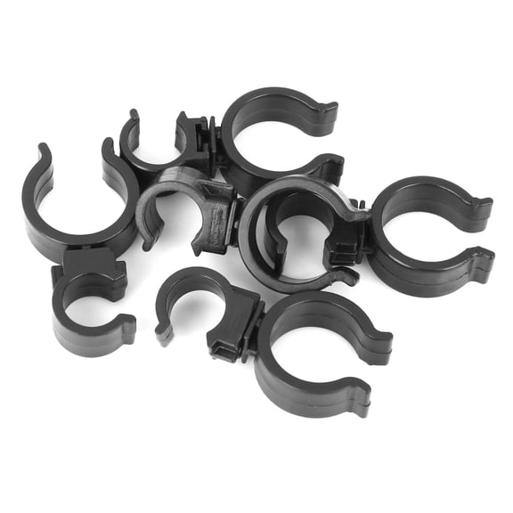 5 Pcs Car Plastic Fasteners Oil Pipe Clip Retainer Holder Clamp 23.2x44.7mm