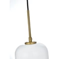 thumbnail image 5 of Gene 3 light Black and Frosted white glass pendant, 5 of 7