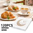 thumbnail image 5 of 120PCS RAMADAN Napkin Dinner Table Napkins Paper Disposable Safe Fragrant Free Soft Mouth Wiping Tissue, 5 of 6