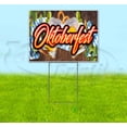 thumbnail image 1 of Oktoberfest Ribbon (18" x 24") Yard Sign, Includes Metal Step Stake, 1 of 6