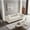 White, variant on SZLIZCCC 87.4'' 3 Seater Velvet Sofa Loveseat , Piano key sofa Modern Bubble Upholstered Couch with 2 Pillows and Metal Feet for Living Room White