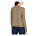 thumbnail image 2 of INC Womens Beige Open Cardigan Sweater Size: XL, 2 of 2