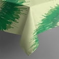 thumbnail image 5 of Green Tie Dye Pattern Square Tablecloth,Waterproof Square Table Cover,Wipeable Spillproof Washable Table Cover for Home Kitchen Party Decor 42"X42"(107x107cm), 5 of 6