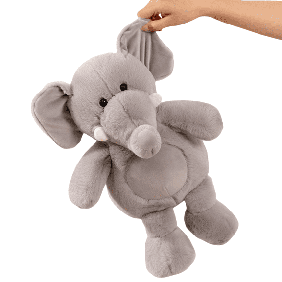 Grey Elephant Plush Stuffed Animal Toy- Soft Elephant Plush Toy for Kid's Christmas & Birthday Gifts