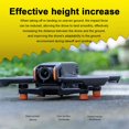 thumbnail image 2 of Silicone Landing Gear Protection Mat for AVATA 2 Drone, Orange Lightweight Foot Pad, Increased Height for Smooth Landings, Shock Absorption, 2 of 8
