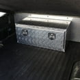 thumbnail image 2 of Spec-D Tuning 36"x18"x16" Heavy Duty Aluminum Tool Box Truck Utility Chest Storage with Handle & Lock + Key For Pickup Truck Bed, RV Trailer, 2 of 7