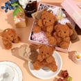thumbnail image 5 of 12/24 Pcs Mini Plush Bears 4 Inch Small Bear Stuffed Animal Toys Tiny Fuzzy Bear Soft Bear Stuffed Doll for Christmas Birthday, 5 of 5