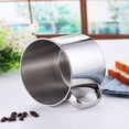 thumbnail image 3 of Drinking Mug Eco-friendly Handle Design Stainless Steel Water Tea Storage Bottle for Camping, 3 of 8