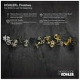 thumbnail image 5 of Kohler 72416-2MB Single Function Shower Head, 1.5 GPM - Vibrant Brushed Moderne Brass, 5 of 7