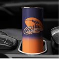 thumbnail image 6 of Chicago Classic Stainless Steel Tumbler with Lid and Straw, City Football Fans Gifts,20oz Football Team Skinny Travel Mug Tumbler Cup Water Botter, 6 of 6