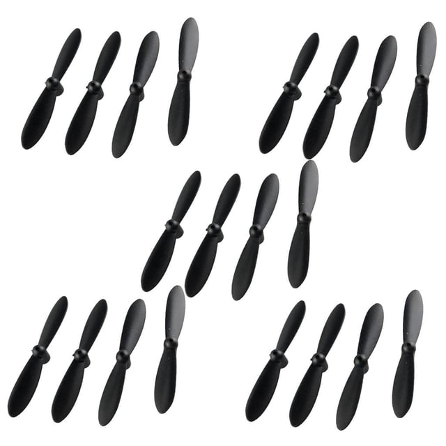 20 Pcs Accessoire de Mise à Niveau Noir 20 Pcs Noir
