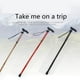 thumbnail image 2 of Naiovety Bastón telescópico para caminar, bastones de ayuda para caminar para personas mayores con mango de cojín, equipo de escalada Escalada Azul Naiovety HW5383-06, 2 of 6