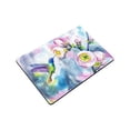 thumbnail image 3 of MKHERT Watercolor Hummingbirds Spring Flowers Doormat Rug Home Decor Floor Mat Bath Mat 23.6x15.7 inch, 3 of 3