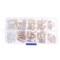 thumbnail image 1 of OULII 180pcs/set Brass Assorted Nut And Bolt Set For Various Applications, 1 of 4