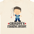 thumbnail image 4 of Inktastic Grandpa Fishing Buddy Fisherman Boys Toddler T-Shirt, 4 of 5