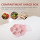thumbnail image 5 of GOOHOCHY 1 unidad de bandeja de almacenamiento de plato de fruta, plato de doble capa, caja de semillas de melón, 5 of 7