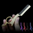 thumbnail image 2 of Professional Straight Edge Barber for Razor Haircut Beard Shaving Tool Manual Depilation Razors Hairdresser, 2 of 9