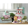 thumbnail image 5 of Home Decorative Flamingo Paradise Wood Bird House - Multicolor, 5 of 5