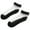Black, variant on Winter Warm SocksWomen's Thin Short Socks With Lace Mesh Socks Free Size