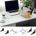 thumbnail image 4 of IROINID Back to School Supplies,School Essentials,Acrylic Keyboard Display Stand Removable Transparent Keyboard Stand Tablet Photo Frame Stand, 4 of 7
