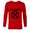 New Red, variant on Marvel Deadpool Wade Wilson X-Force Trainee Outline - Long Sleeve T-Shirt for Men - Customized-White