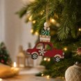 thumbnail image 2 of DefiDgd Wooden Car Christmas Hanging Ornament,Painted Wood Hanging Decor for Christmas Tree Mantel Wall Window Holiday Party Home Display, 2 of 6