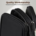 thumbnail image 6 of Travel Cable Organizer Pouch,Electronic Accessories Carry Case Tech Bag,Portable Double Layers All-in-One Storage Bag for Cable, Cord, Charger, Phone, Earphone, 6 of 7