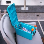 Ozark Trail Blue Marine Storage Box with Water Resistant Lid