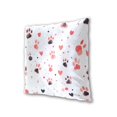 thumbnail image 3 of Pink and Black Bow Prints Throw Pillow Covers 16x16 Inch 2 Packs Decorative Square for Living Room Couch Bed Sofa, 3 of 6