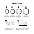 thumbnail image 4 of Wearlizer Braided Bands Compatible with Fitbit Versa 4/Versa 3/Fitbit Sense 2/Fitbit Sense Band for Women, Elastic Solo Loop Stretchy Nylon Woven Wristband, 4 of 7