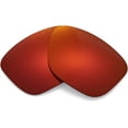 thumbnail image 2 of Walleva Fire Red Polarized Replacement Lenses for Oakley Breadbox Sunglasses, 2 of 6