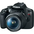 thumbnail image 2 of Canon EOS Rebel T7 DSLR Camera with 18-55mm+500mm f/8.0 Telephoto Lens+case+128Memory Cards (24PC), 2 of 5
