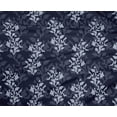 thumbnail image 4 of oneOone Polyester Lycra Fabric Leaves & Floral Block Printed Fabric 1 Yard 56 Inch Wide, 4 of 4
