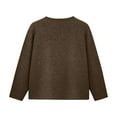 thumbnail image 4 of ShomPort Women's Cardigan Sweaters Soft Plus Size Button Open Front Long Sleeve Knit Outerwear with Pockets, 4 of 7
