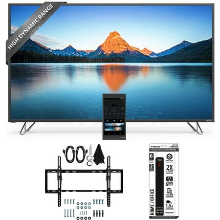 Vizio M50-D1 – 50-Inch 4K SmartCast HDR Ultra HD TV Flat + Tilt Wall Mount Bundle includes TV, Flat & Tilt Wall Mount Ultimate Kit and 6 Outlet Power Strip with Dual USB Ports Vizio M50-D1 – 50-Inch 4K SmartCast HDR Ultra HD TV Flat + Tilt Wall Mount Bundle includes TV, Flat & Tilt Wall Mount Ultimate Kit and 6 Outlet Power Strip with Dual USB Ports
