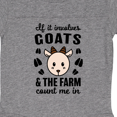 thumbnail image 3 of Inktastic If It Involves Goats & the Farm Count Me in Boys or Girls Baby Bodysuit, 3 of 4