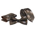 thumbnail image 1 of Bangcool Cravate Homme Modèle de Mode Paon Business Cravate avec Poche Carrée et Noeud Papillon, 1 of 8