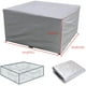 thumbnail image 2 of Fundas para muebles de jardín, 600D Oxford Funda para muebles de jardín Cubierta protectora impermeable Lona anti-UV para mesas de jardín Muebles de patio, con cordones 255x255x80cm Zhivalor  XDHY-17-173, 2 of 8