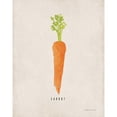 thumbnail image 3 of Marrott, Stephanie 20x24 Black Modern Framed Museum Art Print Titled - Carrot, 3 of 5