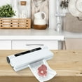 thumbnail image 4 of Vacuum Sealer for Food, Reusable Bag Sealer,Mini Bag Sealer, Portable Handheld Vacuum Sealer, Automatic Food Saver Vacuum Sealer White 11.6x5.12 Inch (1Pcs), 4 of 4