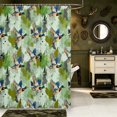 thumbnail image 2 of Manfei Hunting Themed Duck Shower Curtain 72Wx72L,Rustic Mallard Bathroom Curtain, 2 of 5