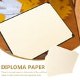 thumbnail image 2 of HLONK 10pcs Printable Writable Blank Paper Certificate A4 Diploma Paper With  Character, 2 of 6
