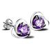 thumbnail image 1 of Pendientes de estilo para mujer, bonitos y originales, con forma de corazón, 1 of 1