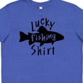 thumbnail image 4 of Inktastic Lucky Fishing Shirt Fish Youth T-Shirt, 4 of 5