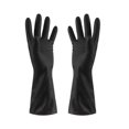 thumbnail image 1 of 3 pares de guantes para lavar platos, guantes de limpieza de látex reutilizables para tareas domésticas, cocina, baño, extra grandes brillar  Electrónica, 1 of 5
