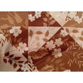 thumbnail image 5 of oneOone Cotton Poplin Rust Brown Fabric Florals Sewing Fabric By The Yard Printed Diy Clothing Sewing Supplies 56 Inch Wide, 5 of 6