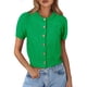 thumbnail image 1 of Suéter PRETTYGARDEN 2025 Verde Top Corto de Manga Corta Talle S, 1 of 6