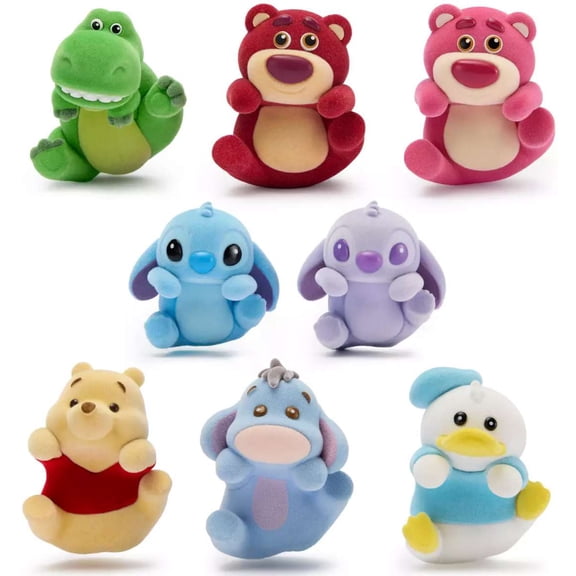 Disney Flocked Climbing Figures Mystery Pack